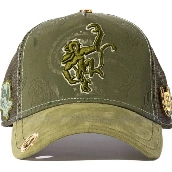 Red Monkey Classico`24 Olive New Limited Unisex Trucker Hat Cap RM1494 - Picture 3 of 9